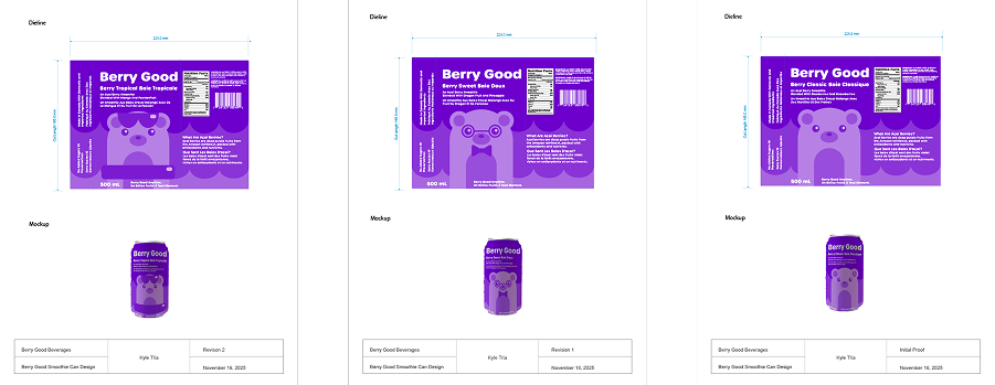Berry Good can proofs